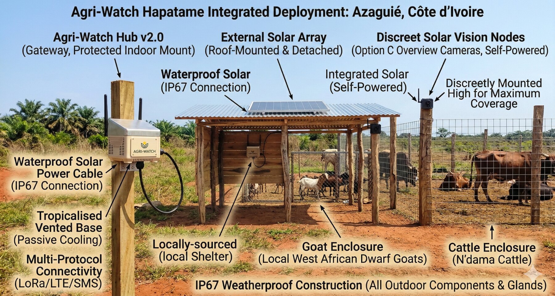 Déploiement intégré Agri-Watch en Côte d'Ivoire
